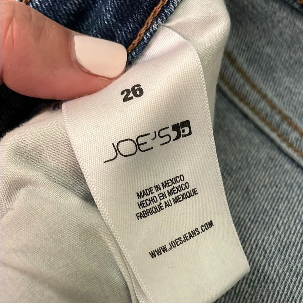 Joe's Jeans Blue Straight Leg Denim - Picture 3 of 11